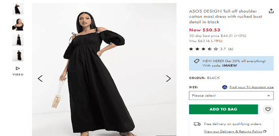 Products of ASOS