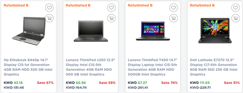 Cartlow has a great selection of laptops