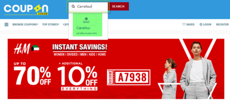 Carrefour Coupons at Kubonaat.com