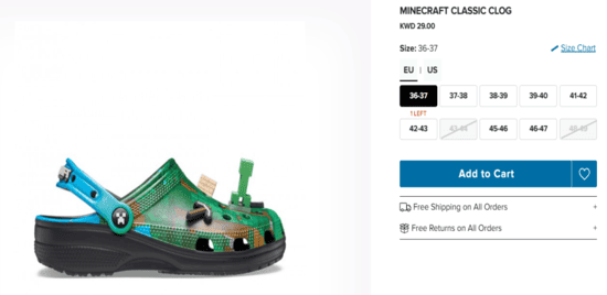 Crocs Product