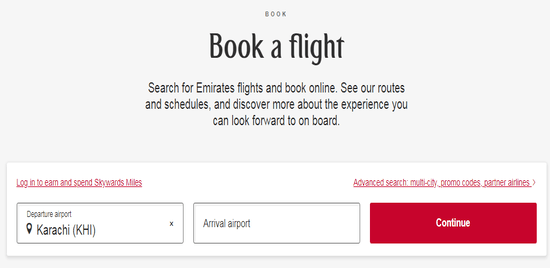 Select your Desire Emirates Services