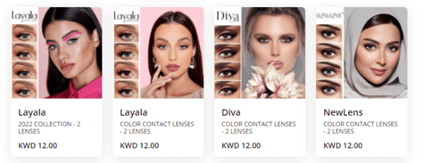 Eyewa has got a premium collection of sophisticated yet classy Colour Contact Lenses.