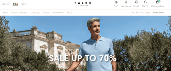 FALKE Website