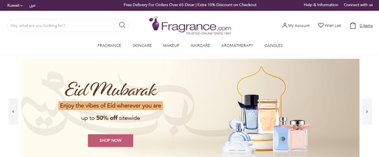 Fragrance Offficial Website