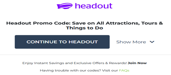 Headout Copy Promo