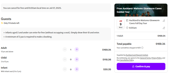 Headout discount applied