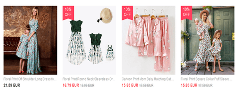 Along with the baby, you can shop the appealing outfits for the mommy and daddy as well from the web store of the Hibobi.