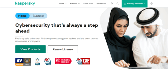Kaspersky Official Website