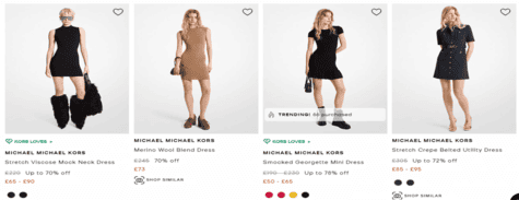 Clothing Michael Kors