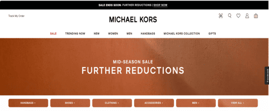 Michael Kors Website