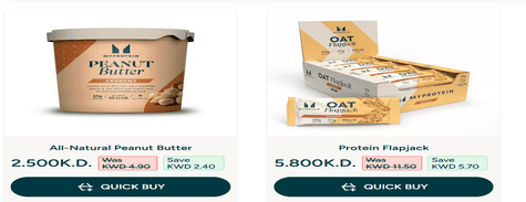 Myprotein Bars & Snacks