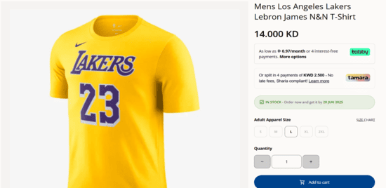 NBA Store Product