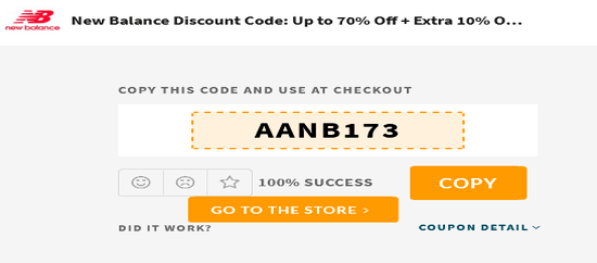 New balance store code discounts