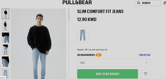 Product of Pull & Bear