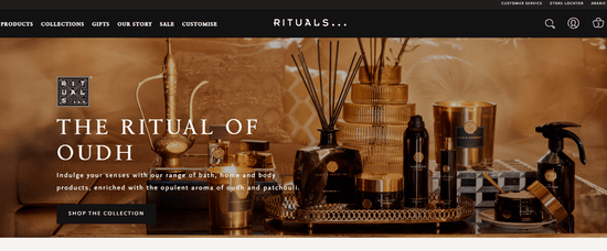 Rituals Official website