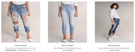 Salsa Jeans Cropped