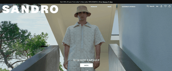 Sandro Website