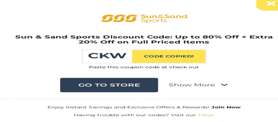 Copy Sun and Sand Sports Code
