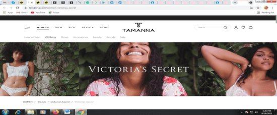 Visit Victoria's Secret's official Website