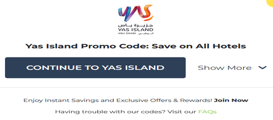 Yas Island Copy Promo