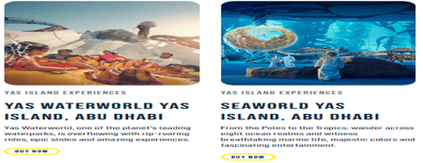 Packages & Offers Yas Island