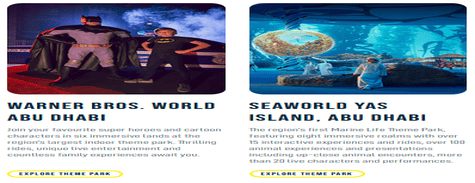 Things to Do Yas Island